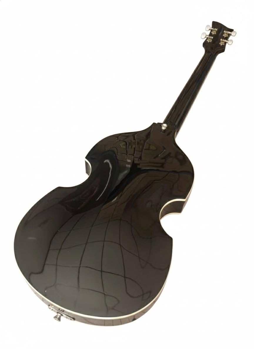 Electric Bass Guitar 4 String 41 Inch Short Scale Hollow Basswood Body G935