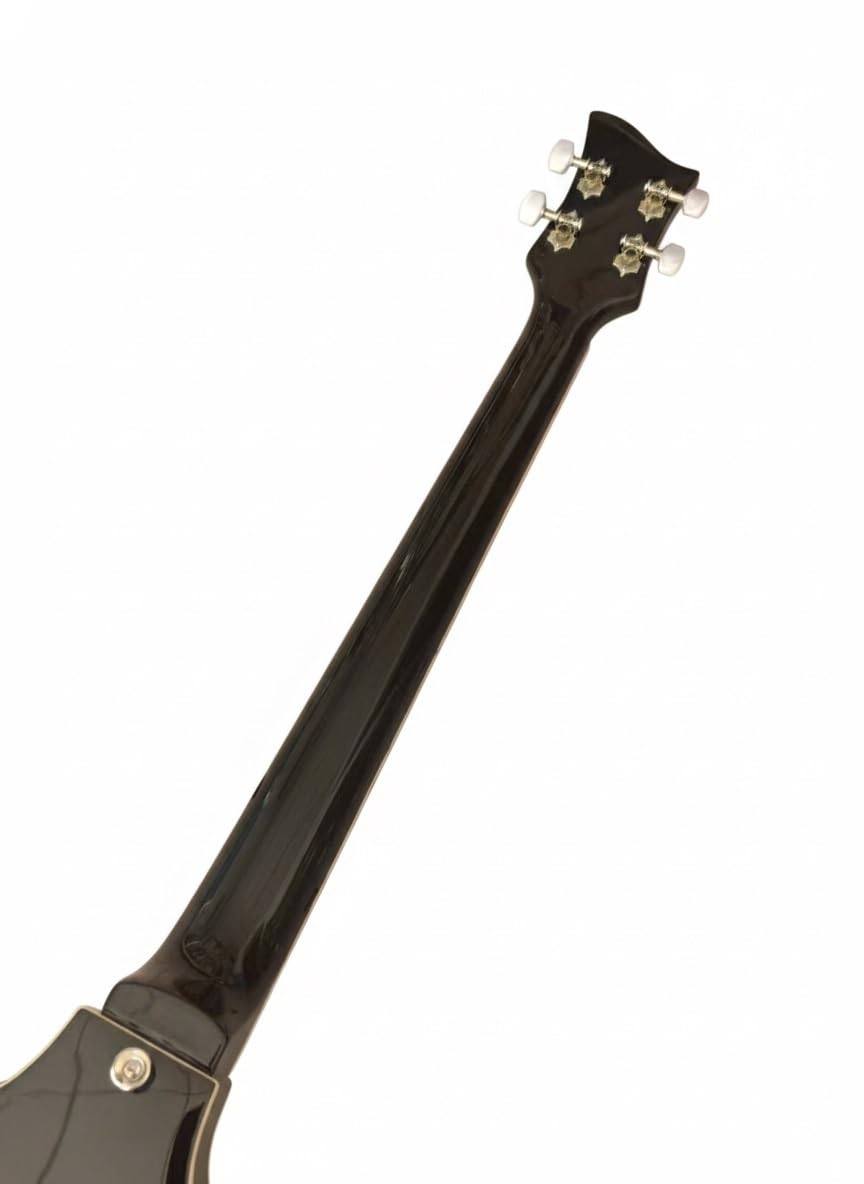 Electric Bass Guitar 4 String 41 Inch Short Scale Hollow Basswood Body G935