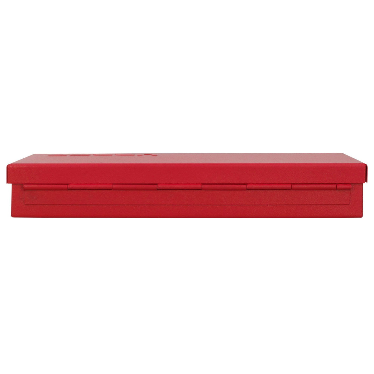 Metal Tool Box 9.6" x 5" x 1.4" 24 Gauge Red A896