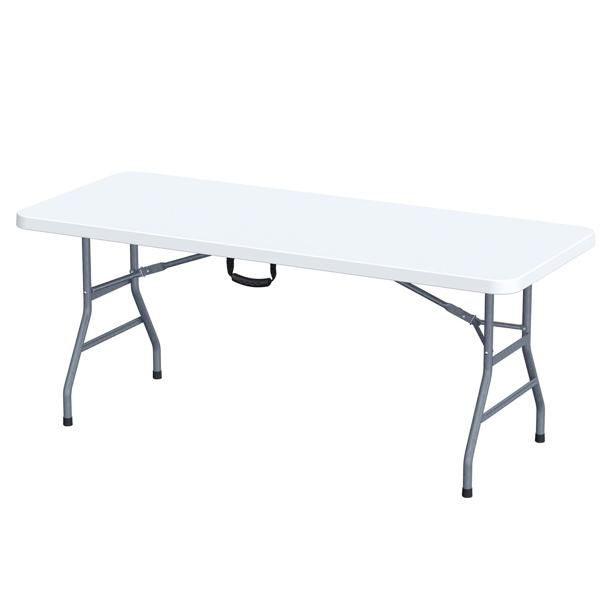 White 6 Foot Folding Multipurpose Table V9500