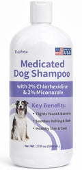 Medicated Dog Shampoo with 2% Miconazole & 2% Chlorhexidine 17 oz P510