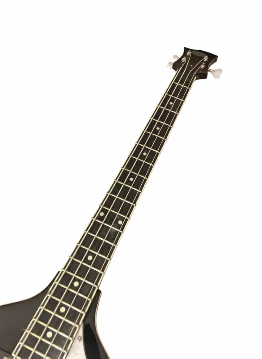 Electric Bass Guitar 4 String 41 Inch Short Scale Hollow Basswood Body G935