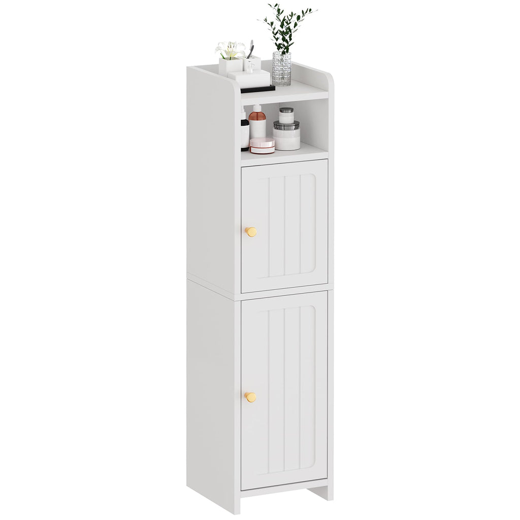 Small 2 Doors Narrow Bathroom Storage Cabinet N3121