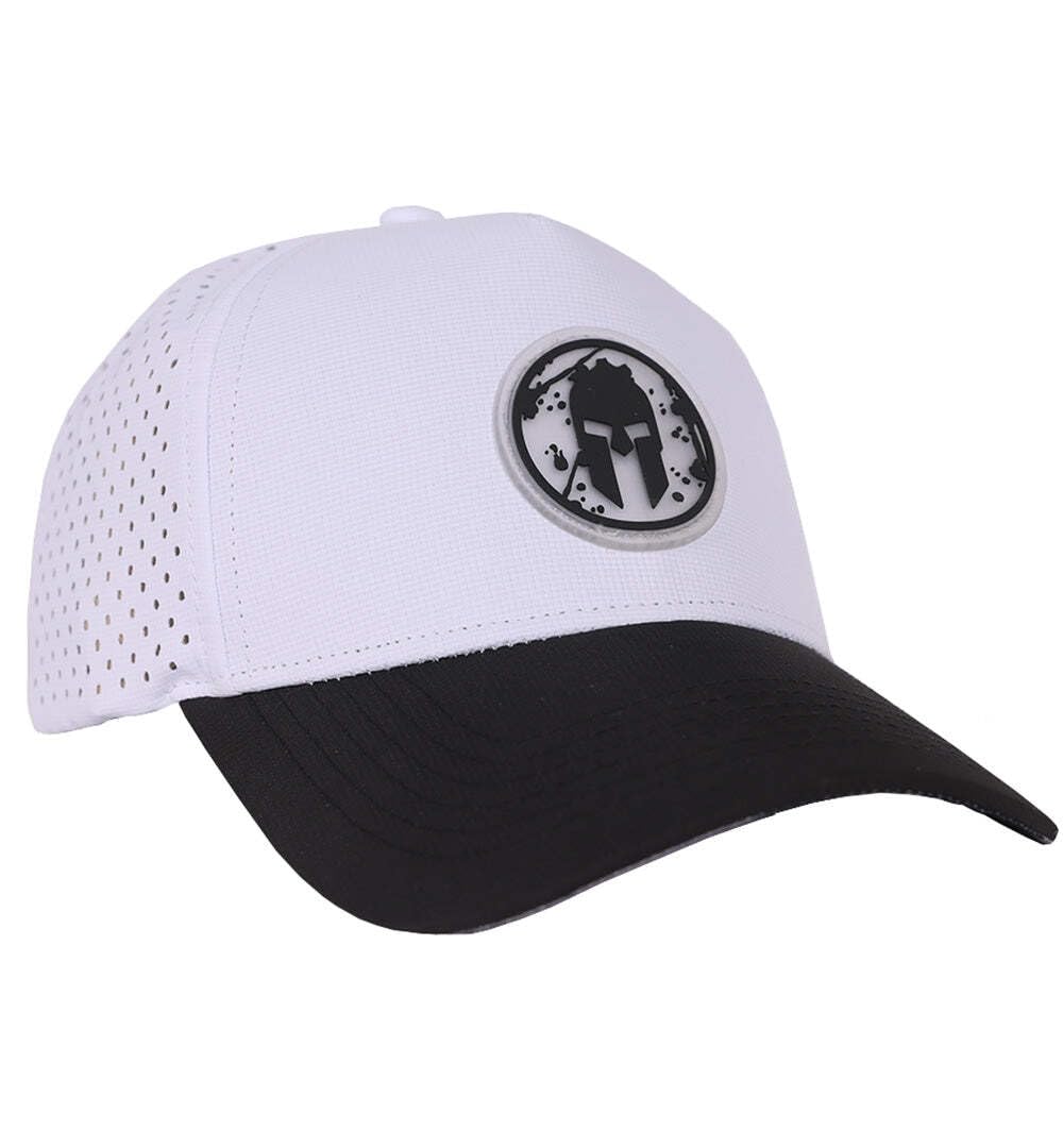 White/Black Trucker Hat P6221