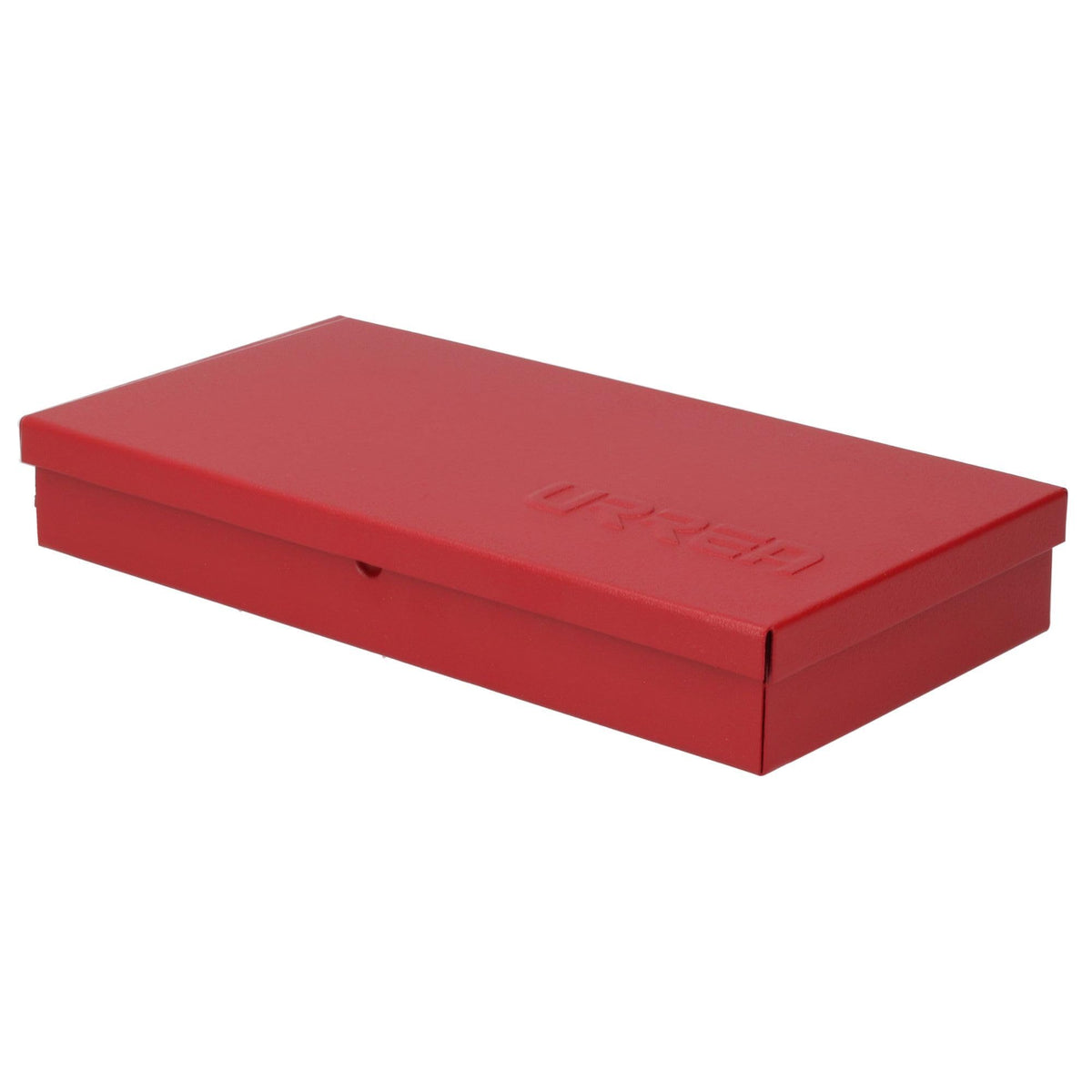 Metal Tool Box 9.6" x 5" x 1.4" 24 Gauge Red A896