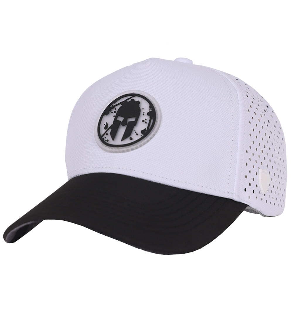 White/Black Trucker Hat P6221