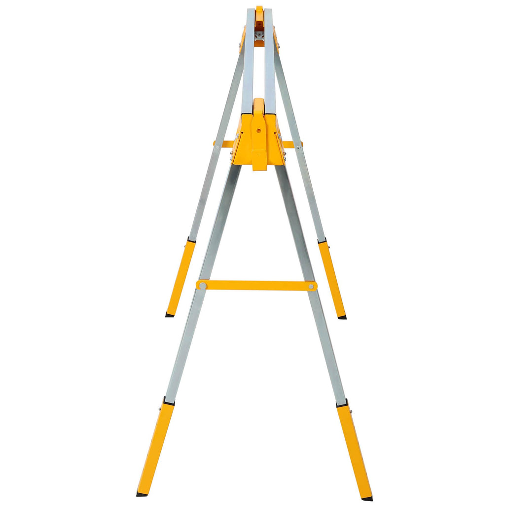2-Pack Adjustable Height Folding Steel Sawhorse Z1961