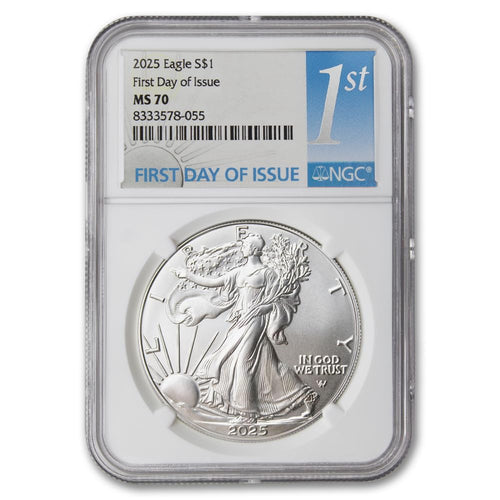 1 oz American Silver Eagle Coin MS-70 S2862