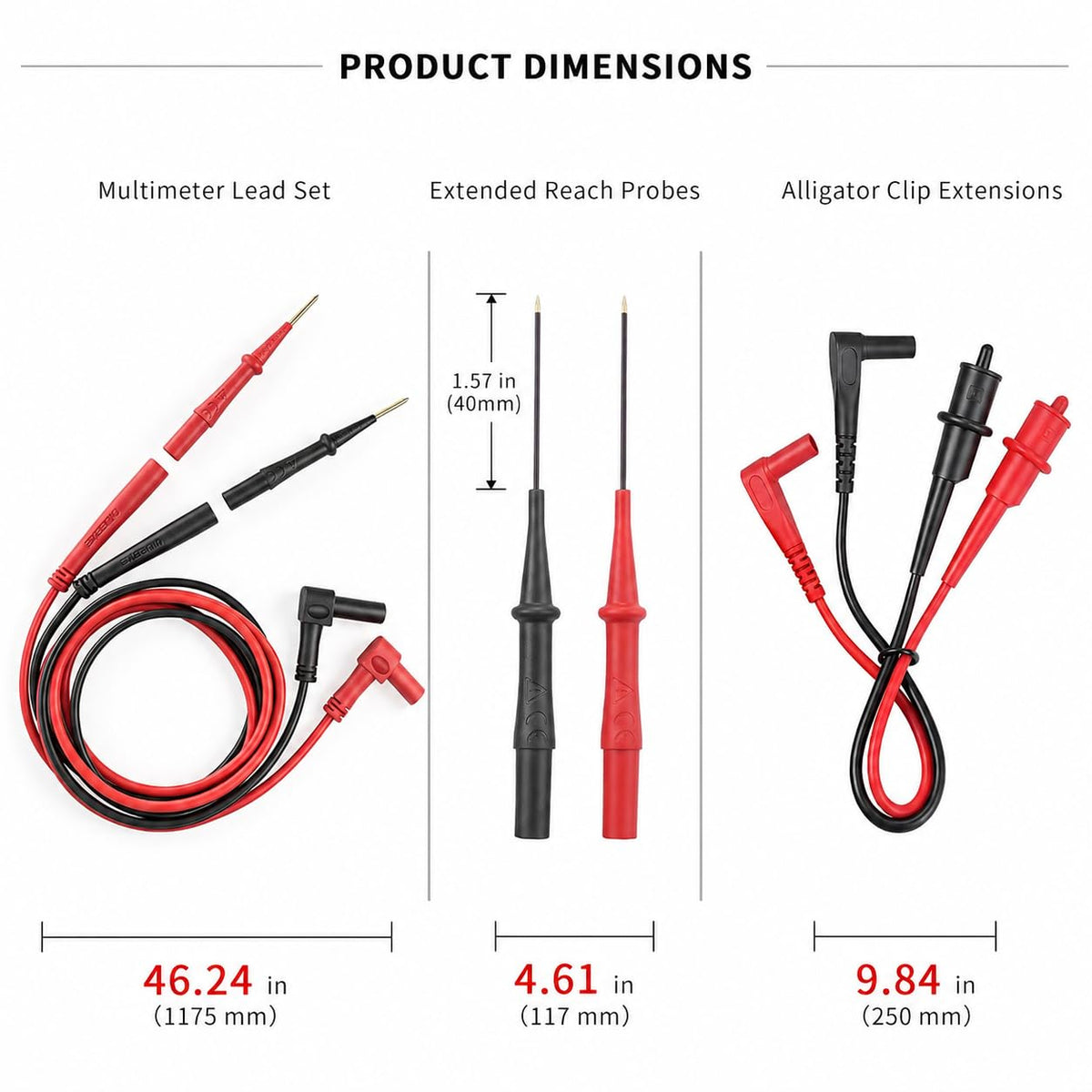 HVAC Silicone Test Lead Kit P12152