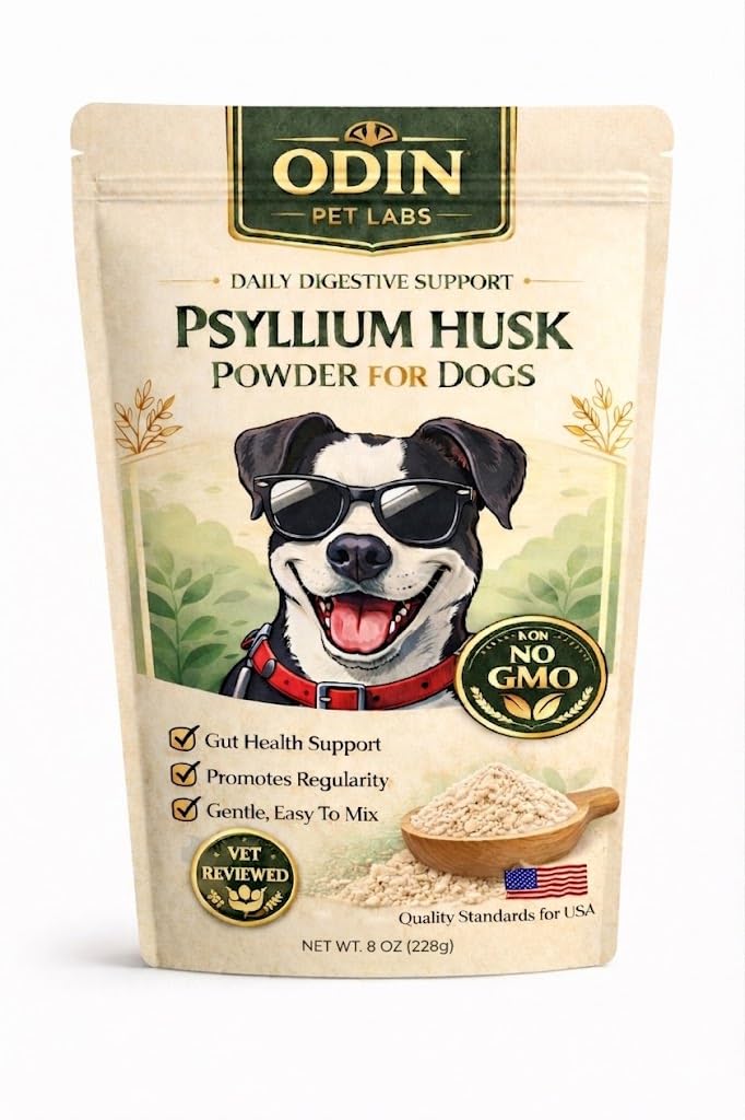 Psyllium Husk Powder for Dogs 9 oz B9435