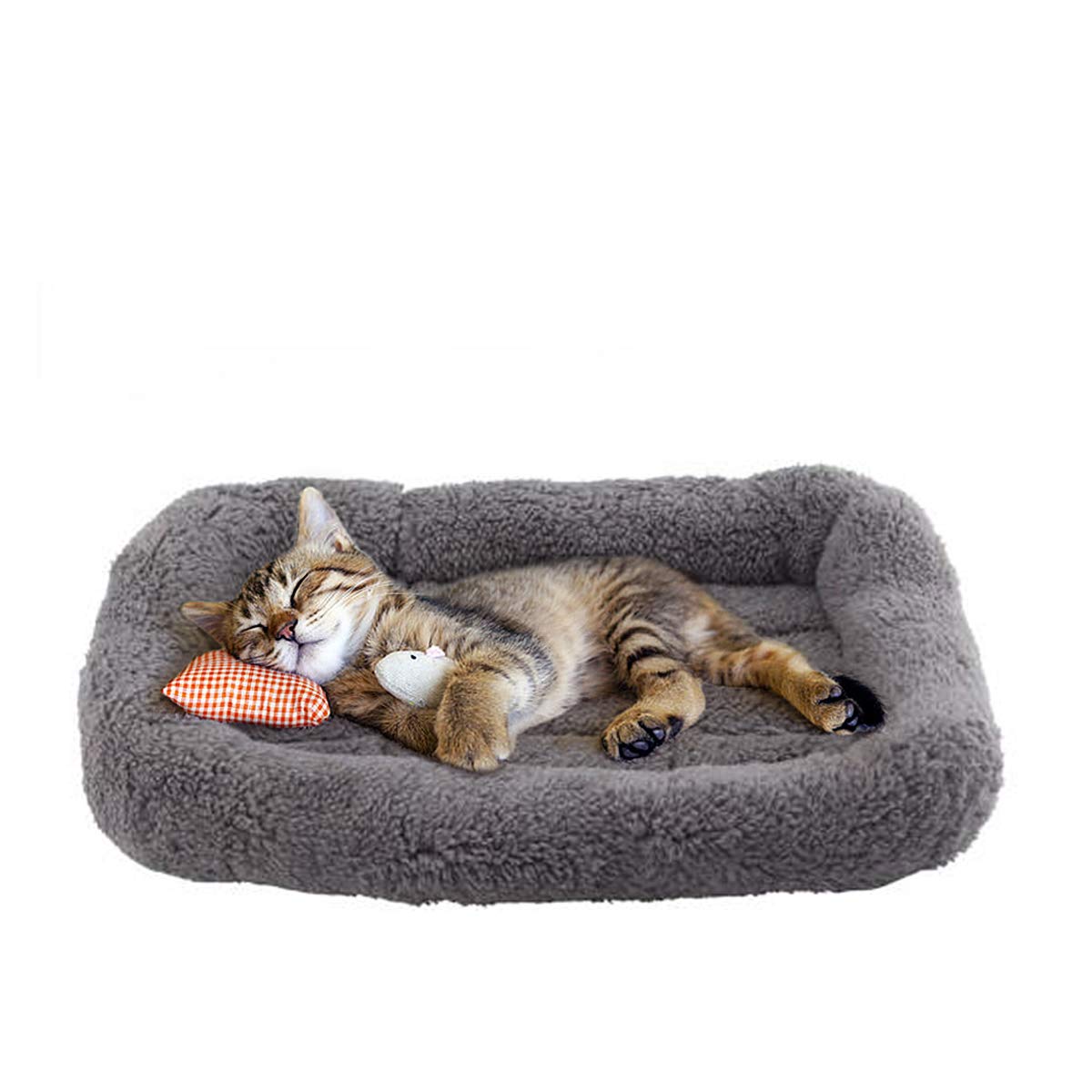 Cat Bed with Pillow, Anti Skid Bottom, Small U8854