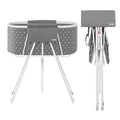 Portable Foldable Dog Bathtub with Drain H8452