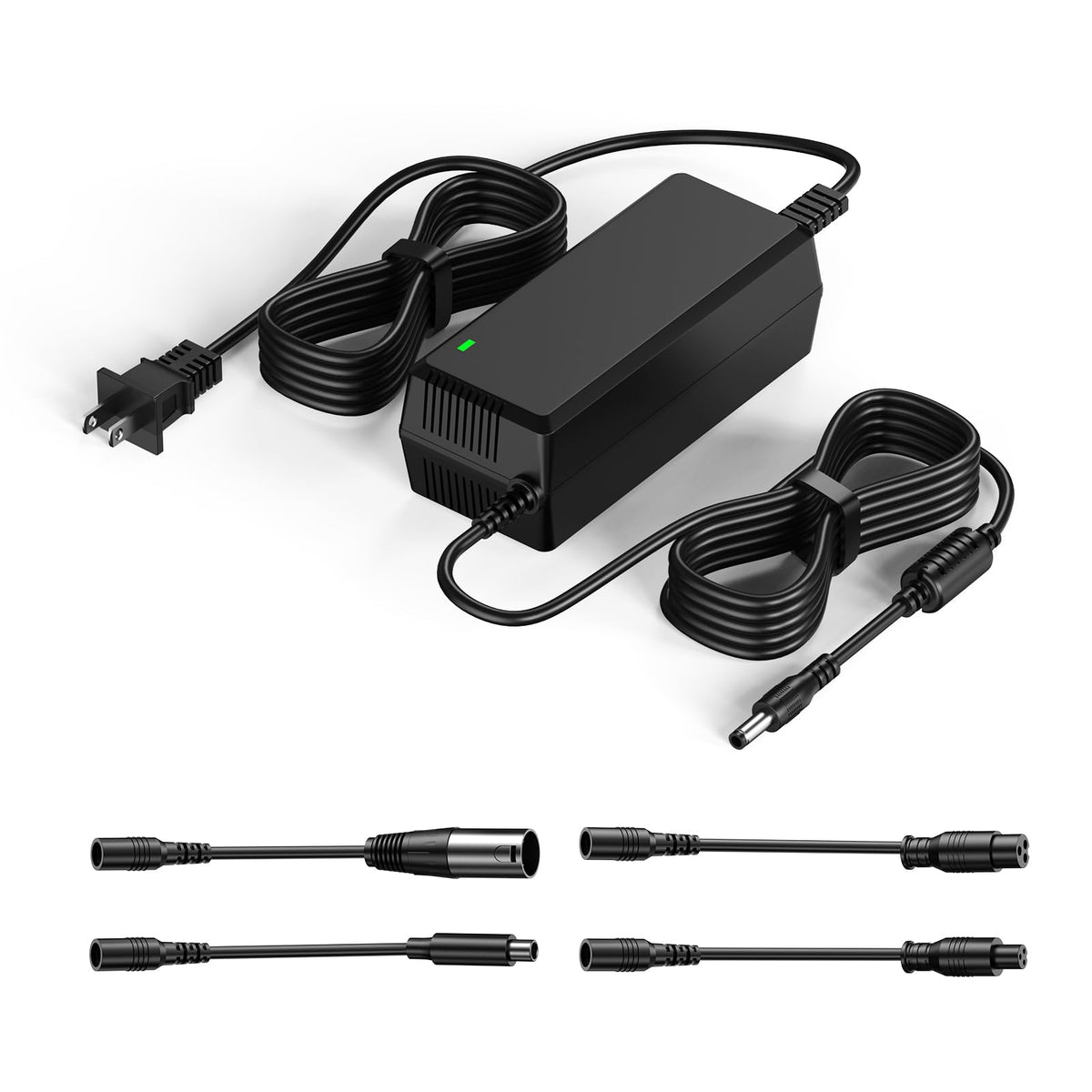 54.6V 2A Electric Scooter Charger 5 Connectors 8.2ft H2295