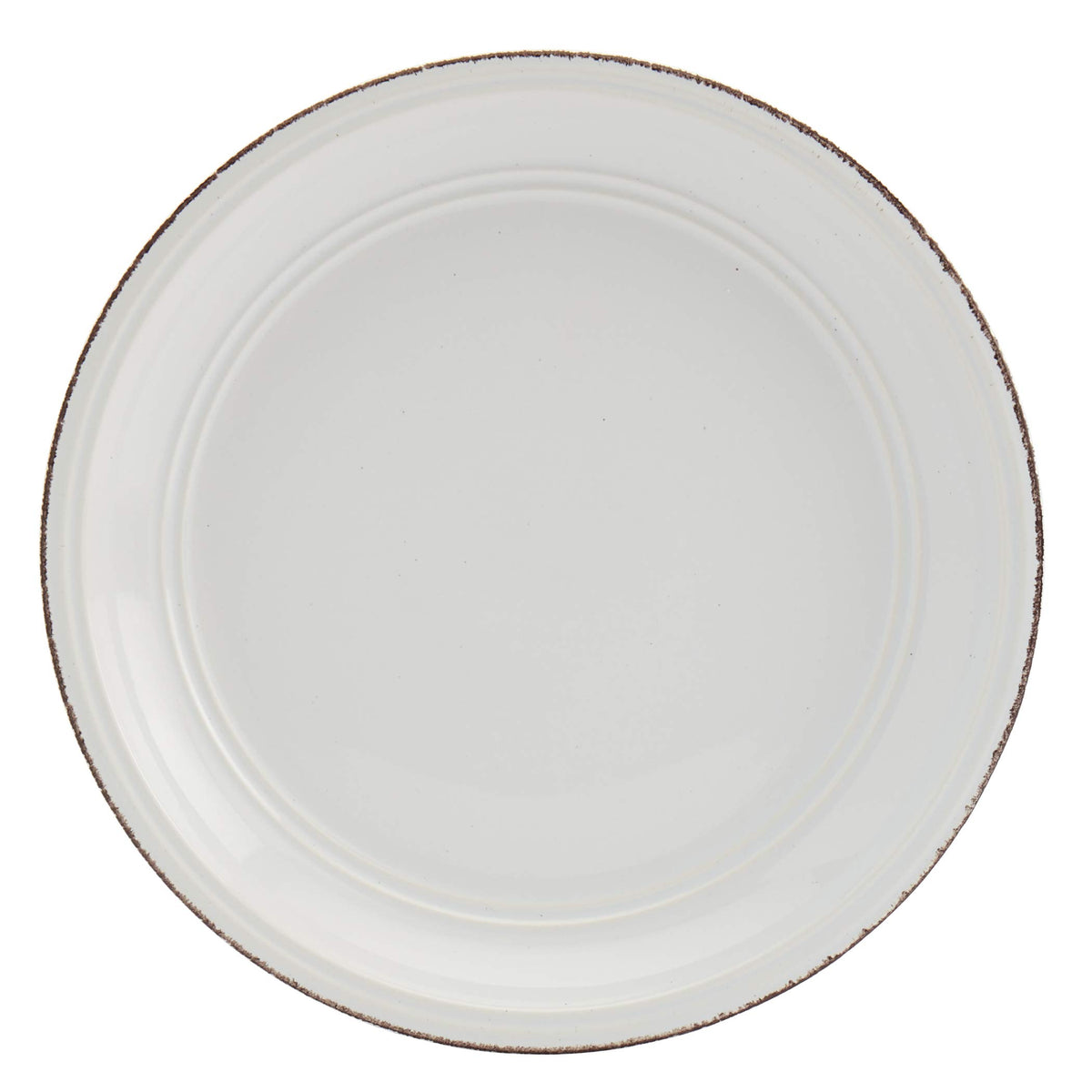 White 12 Piece Stoneware Dinnerware Set H3148