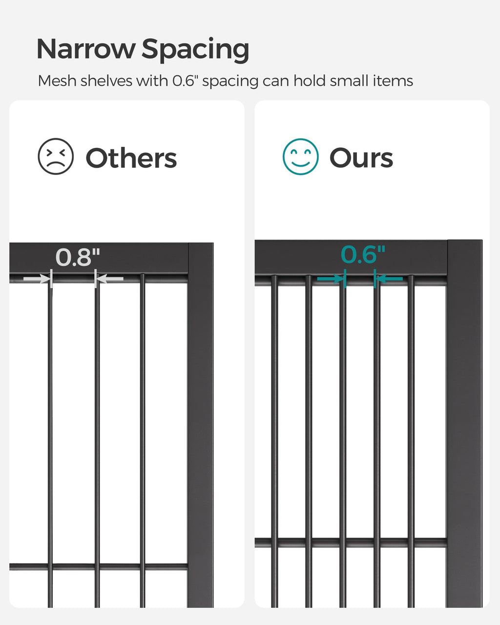 3-Tier Steel Storage Rack with Wheels P616