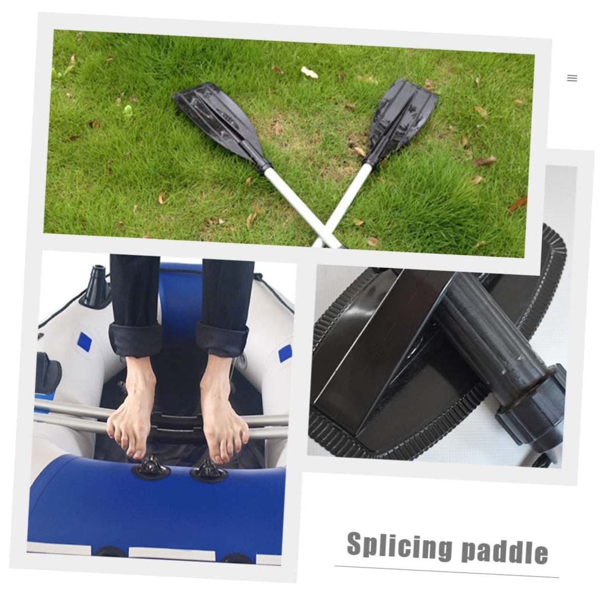 Aluminum Alloy Kayak Paddles 2pcs Y460