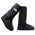 Black Waterproof Rain Boot Shoe Cover with Reflector U269