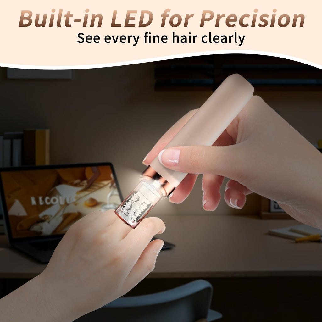 2-in-1 Rechargeable Epilator with LED Light B18771