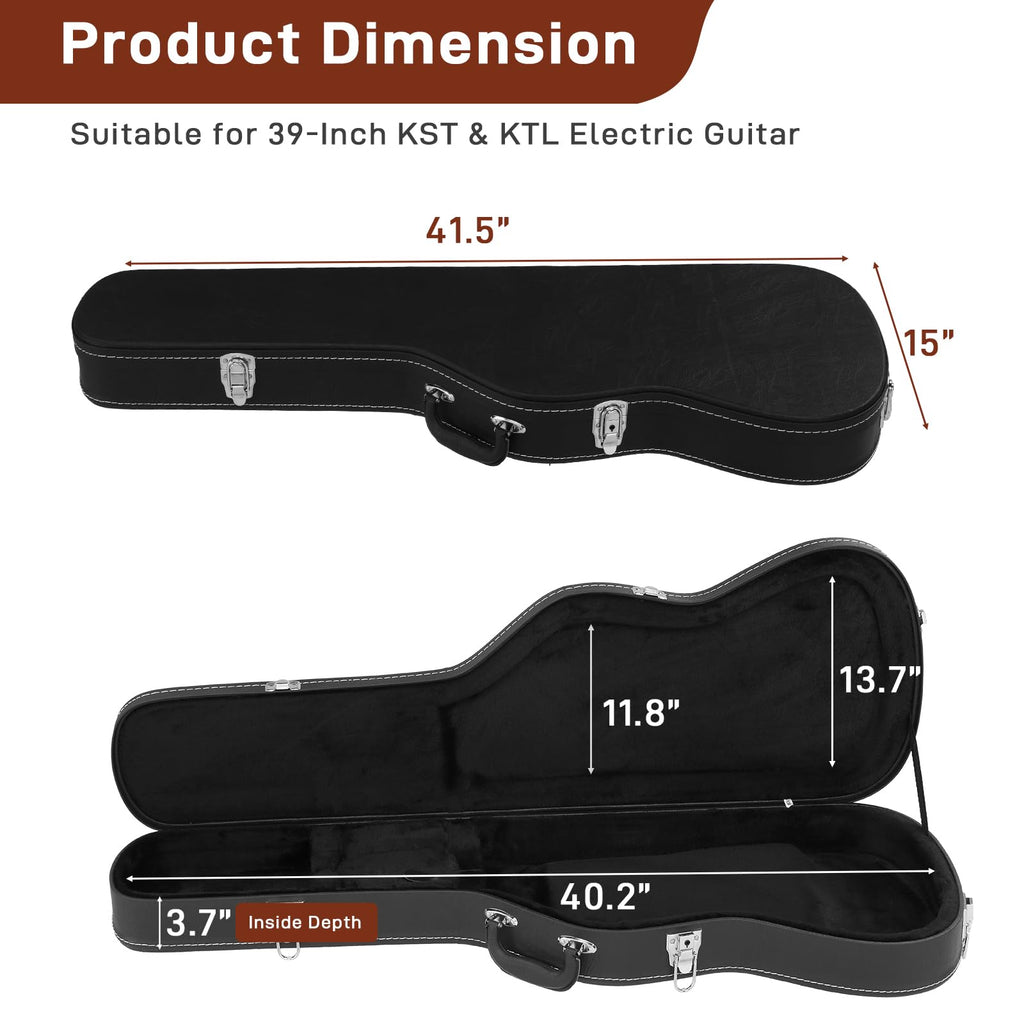39-Inch Electric Guitar Hard Case F75454