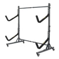 Freestanding Kayak Storage Rack with Lockable Wheels A141