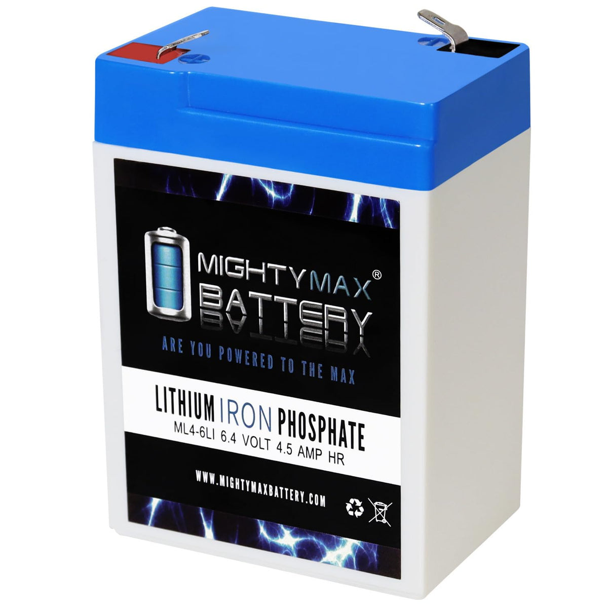 6V 4.5AH Lithium Replacement Battery W4729