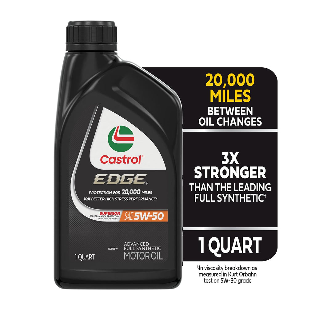 5W-50 Full Synthetic Motor Oil, 1 Quart, Pack of 6 B78314