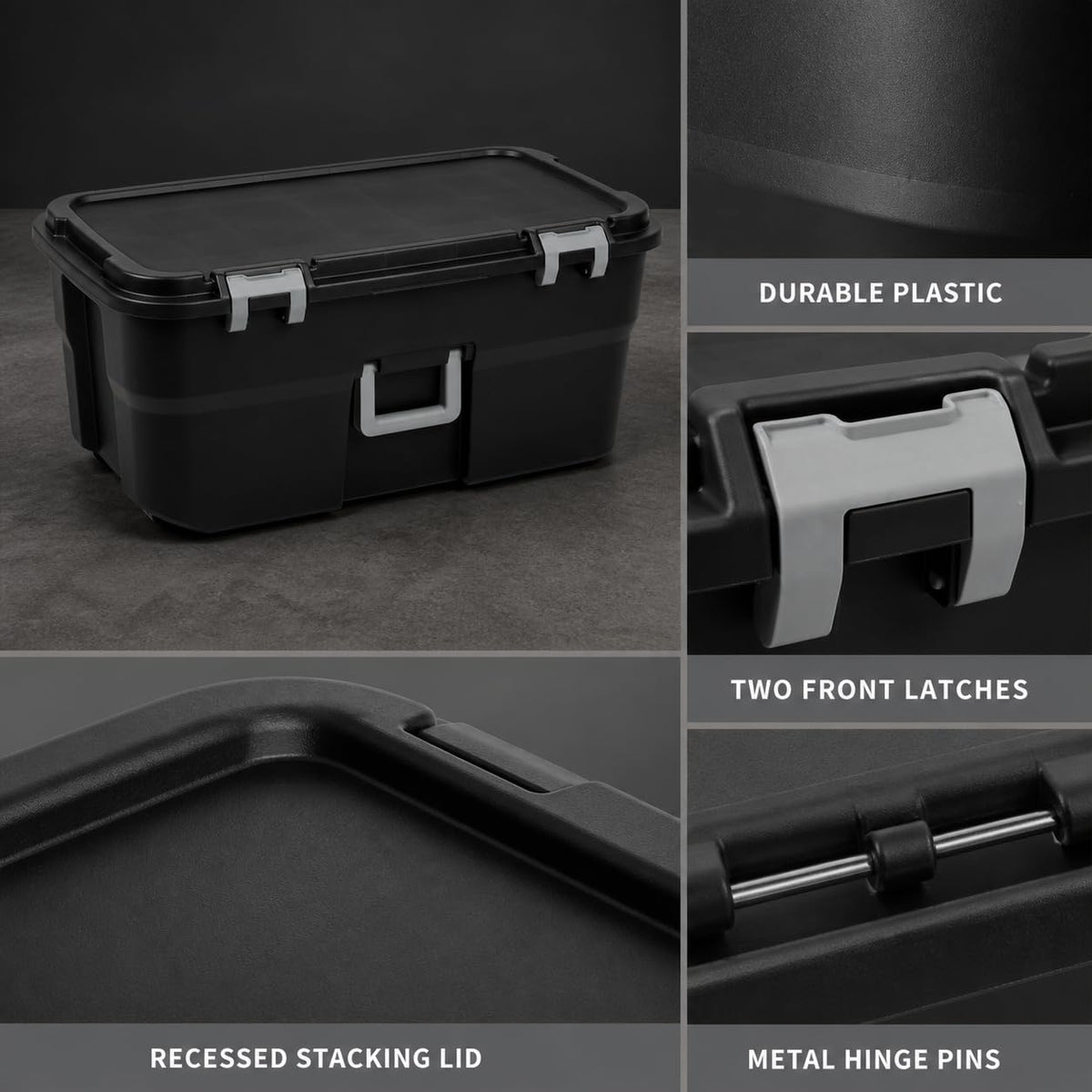 Camping Gear Storage Trunk with Wheels X62713