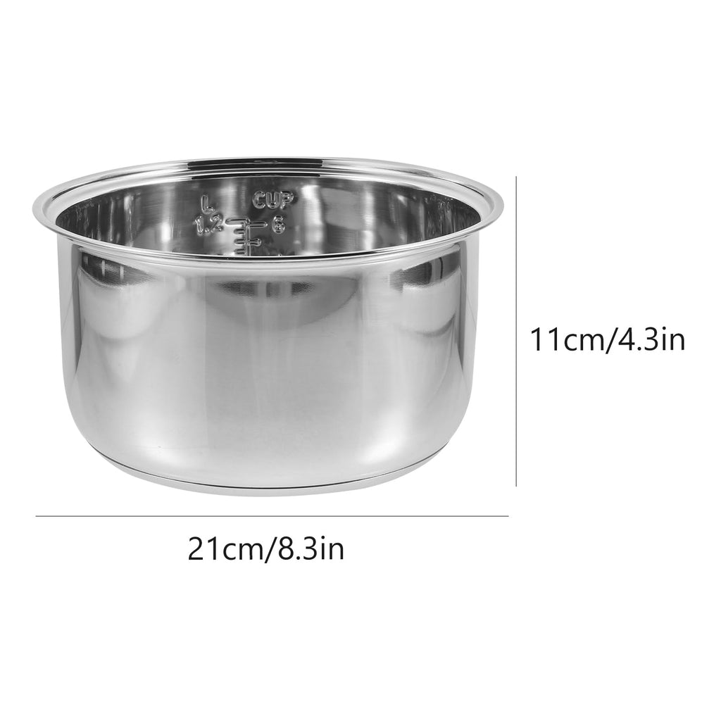 3L Stainless Steel Non-Stick Rice Cooker Inner Pot M25201