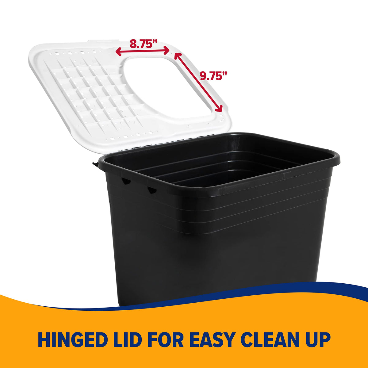 Top Entry Litter Box with Filter X8216