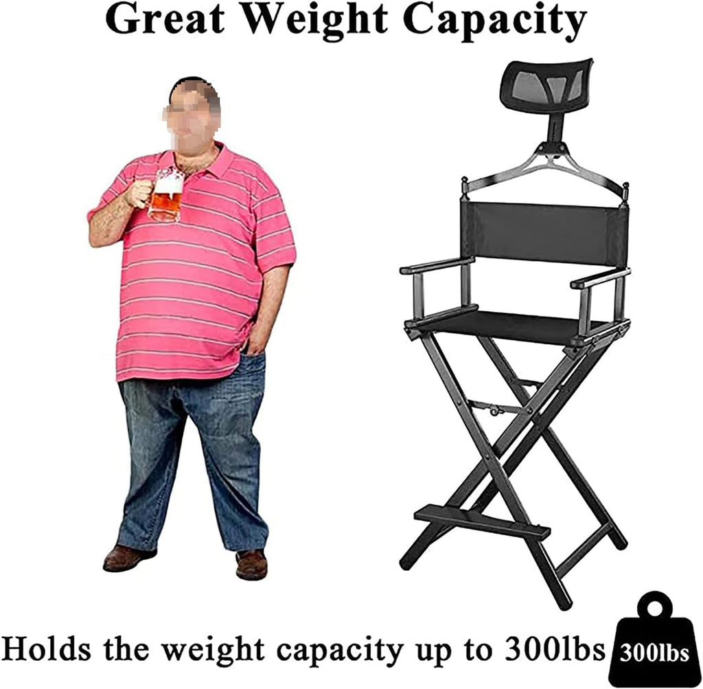 Portable Aluminum Folding Director's Chair J102394