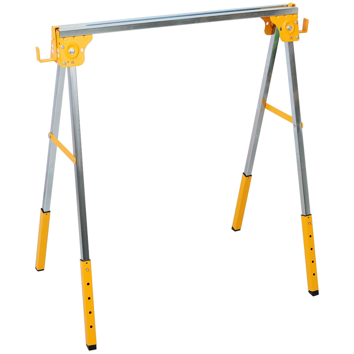 2-Pack Adjustable Height Folding Steel Sawhorse Z1961
