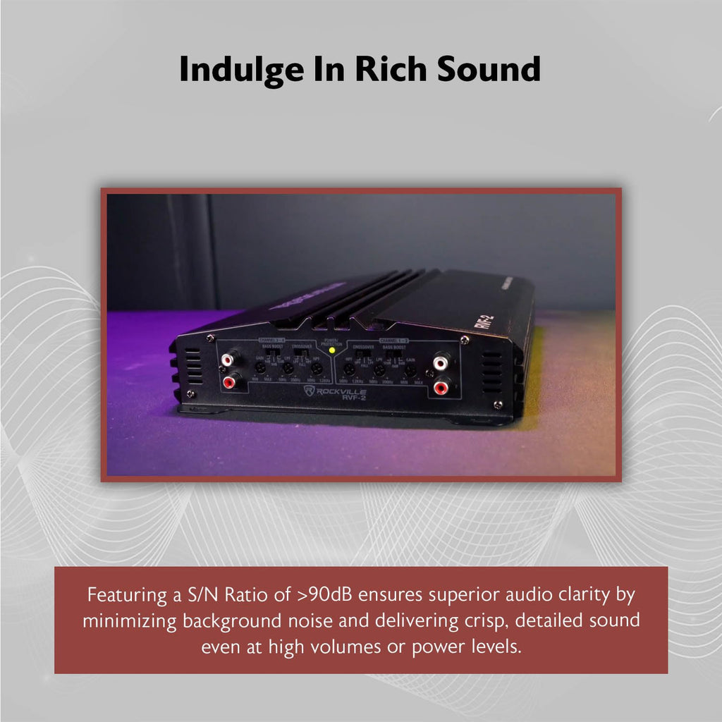 4 Channel Car Stereo Amplifier F5167