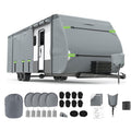 8 Layers 27'-30' Windproof Waterproof Rip-Stop RV Cover I8376