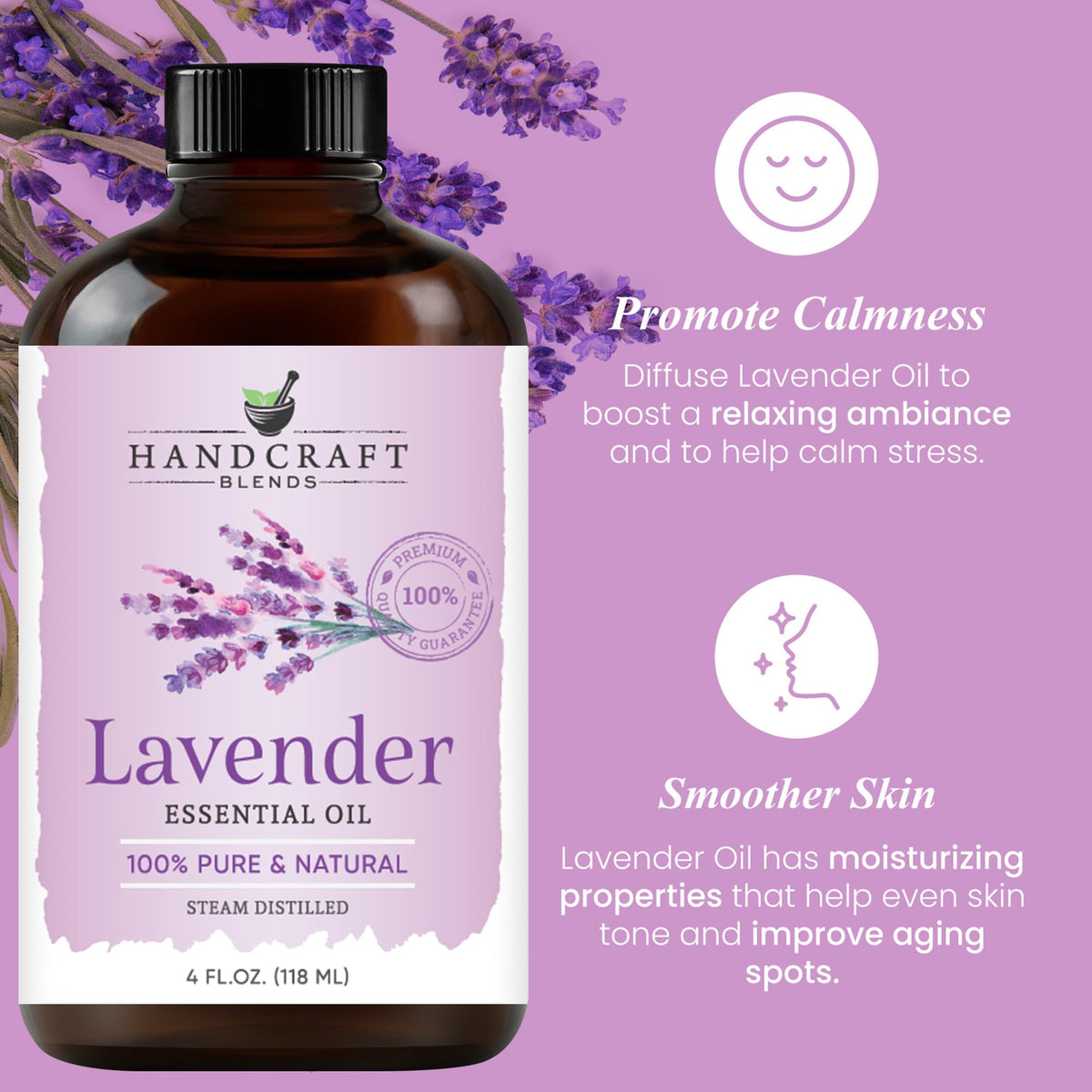 Lavender and Citronella Essential Oils 2 x 4 Fl Oz I2837