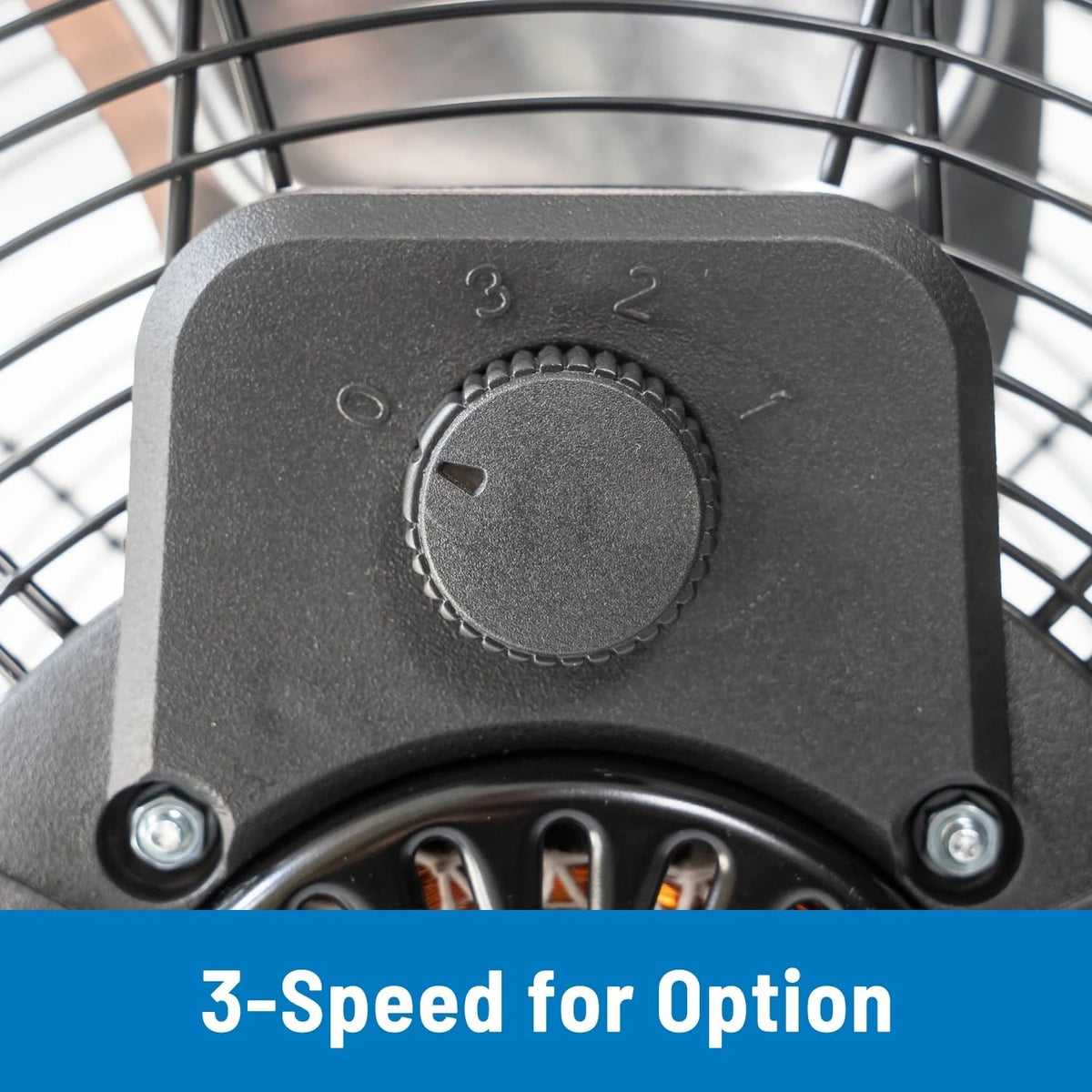 20 Inch 3 Speeds Metal Floor Fan M9724