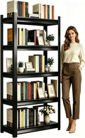 5 Tier Heavy Duty Metal Bookshelf C74733