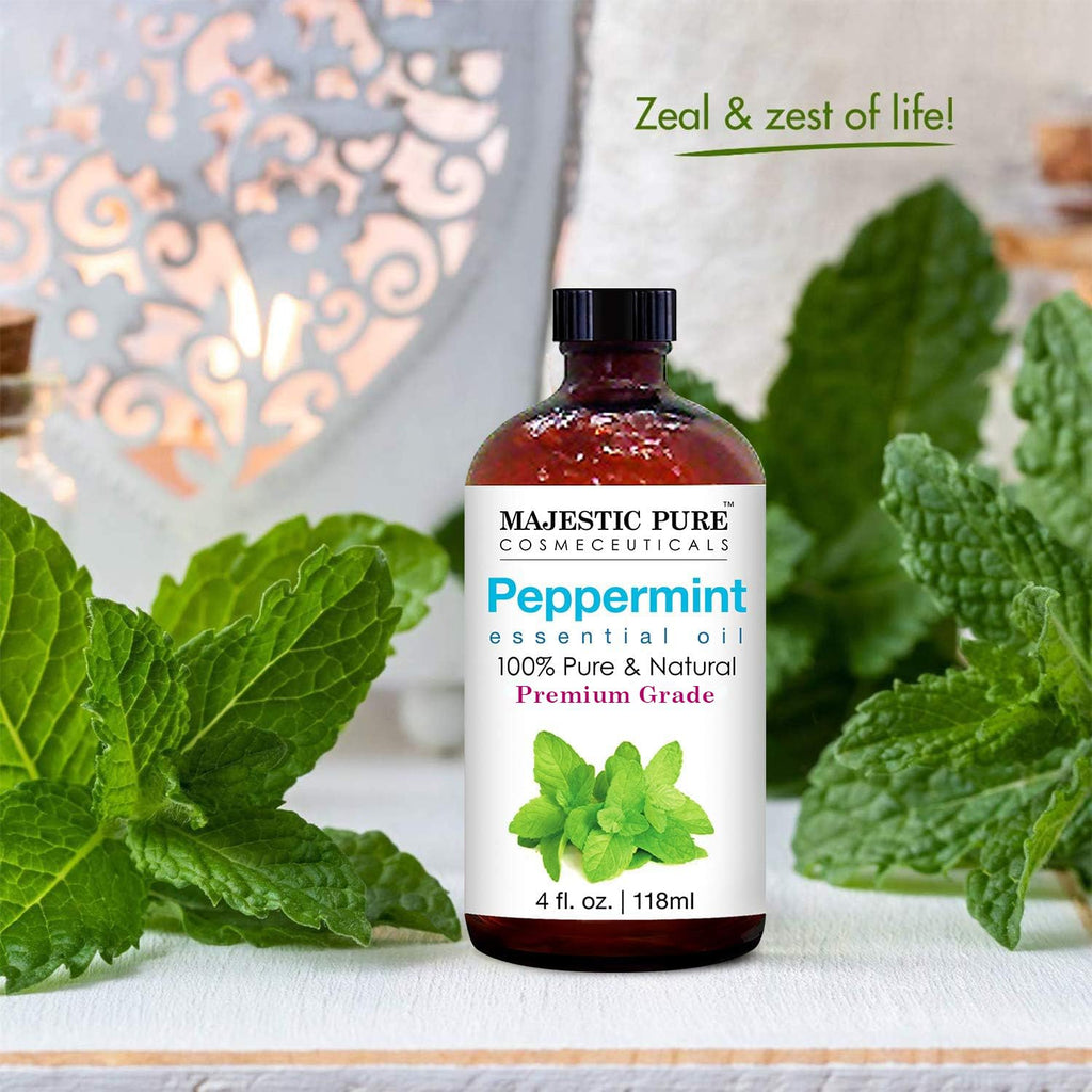 Peppermint and Eucalyptus Essential Oil 4 fl oz Pack of 2 I221866