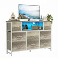 8 Drawer TV Stand with Charging Station J2339