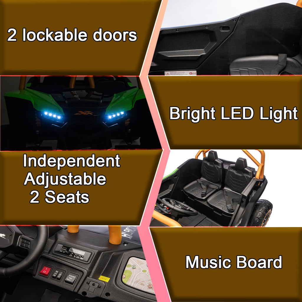 24V 2-Seater 4WD Kids Electric Ride On UTV S9791