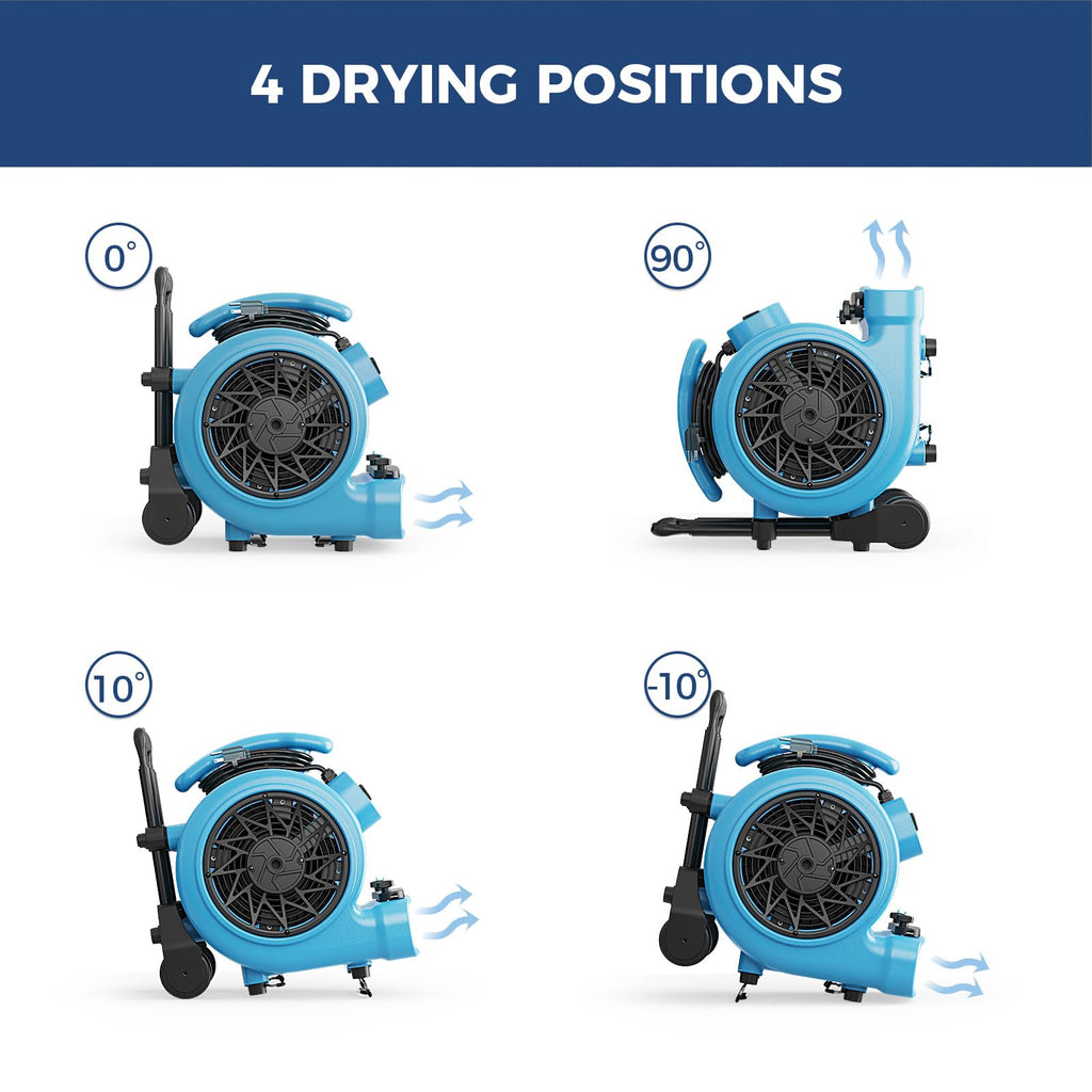 3 Speed Air Mover Carpet Drying Fan S266604