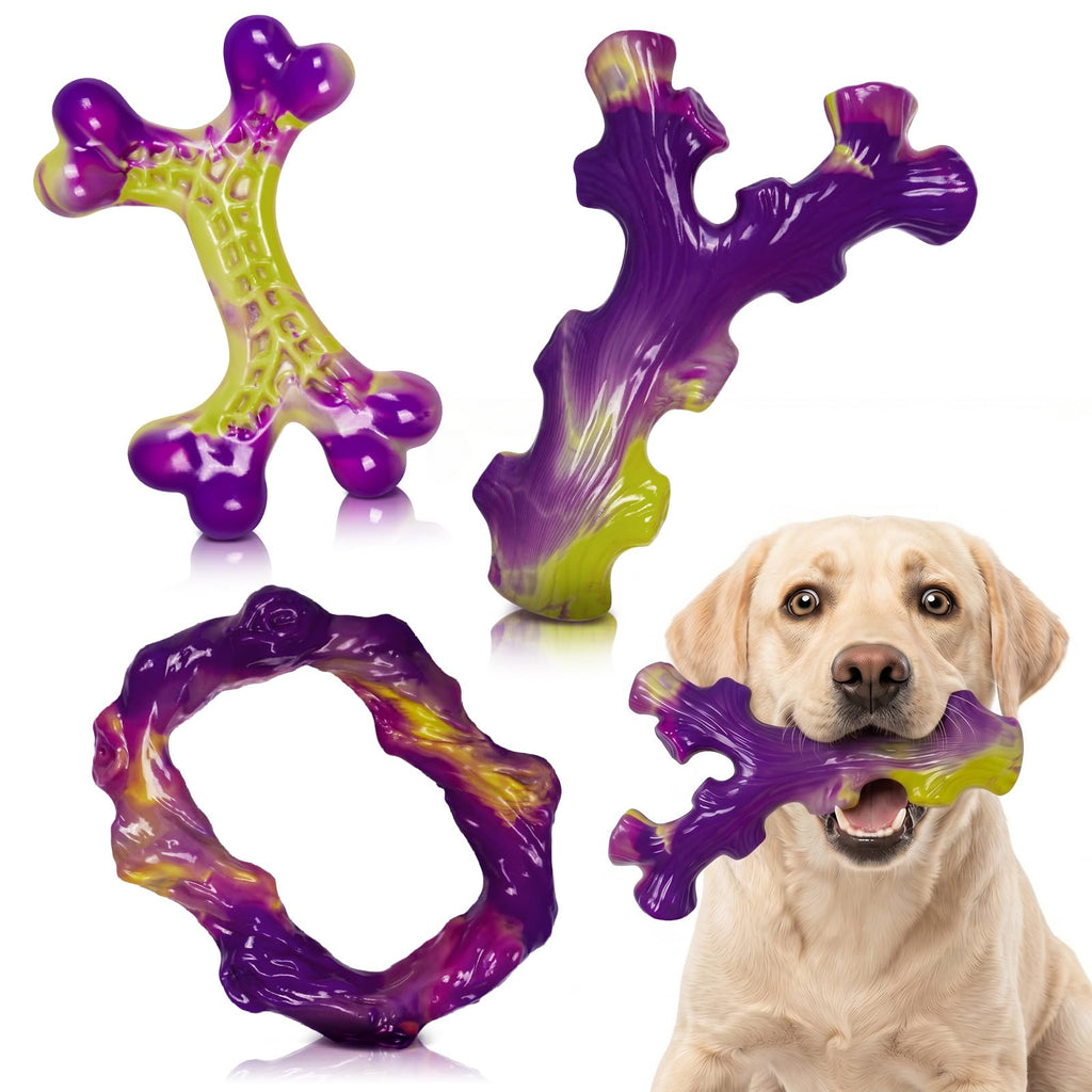Tough Dog Chew Toys 3 Pack for Large Dogs L4520