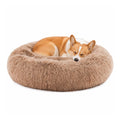 30.7 Inch Fluffy Faux Fur Plush Dog Bed V281
