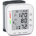 White Wrist Blood Pressure Monitor with Carrying Case V266