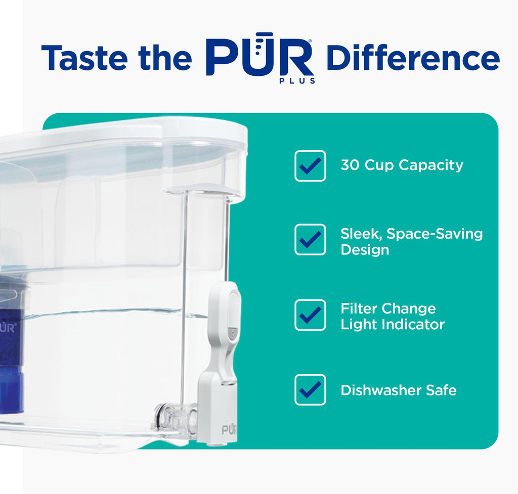 White Water Filter Dispenser with Filter X235514