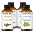 Peppermint and Eucalyptus Essential Oil 4 fl oz Pack of 2 I221866
