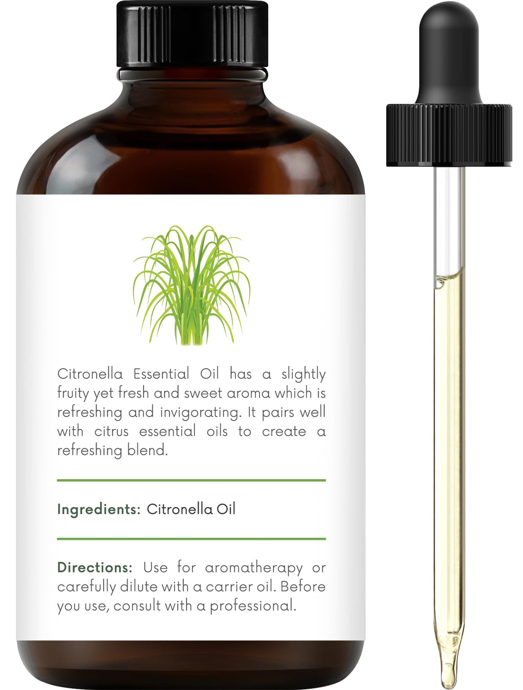 Lavender and Citronella Essential Oils 2 x 4 Fl Oz I2837