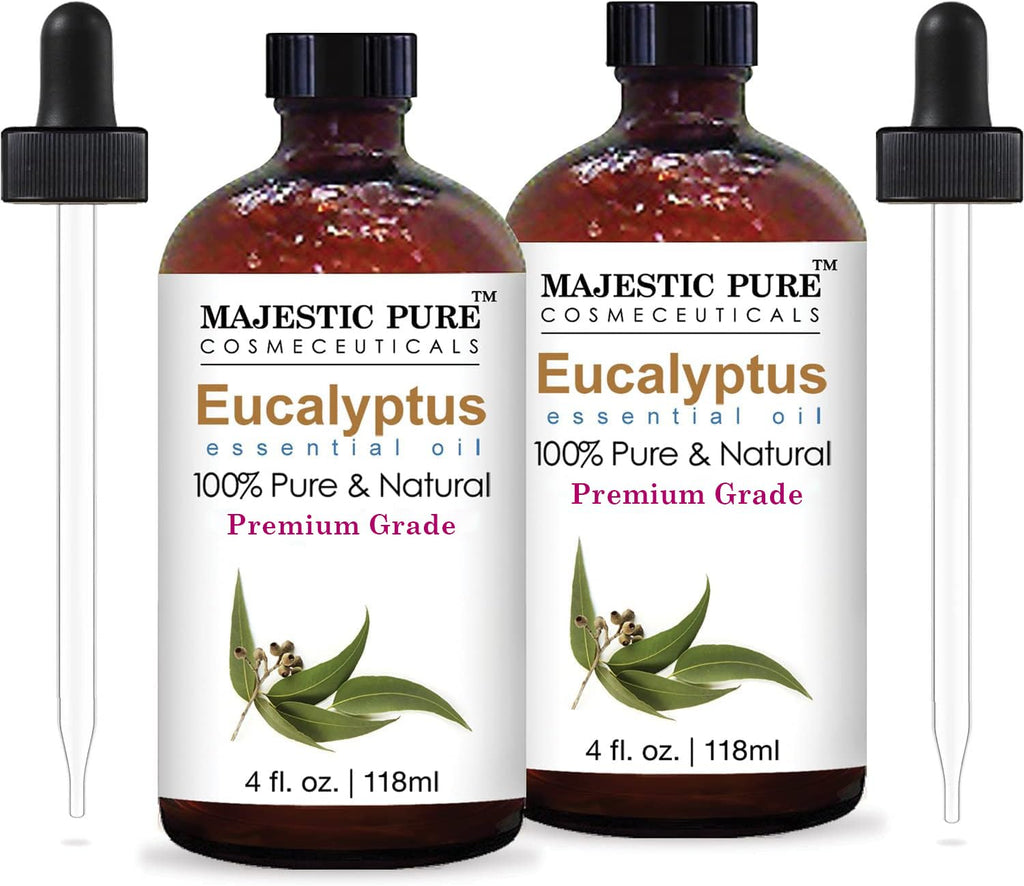 Peppermint and Eucalyptus Essential Oil 4 fl oz Pack of 2 I221866