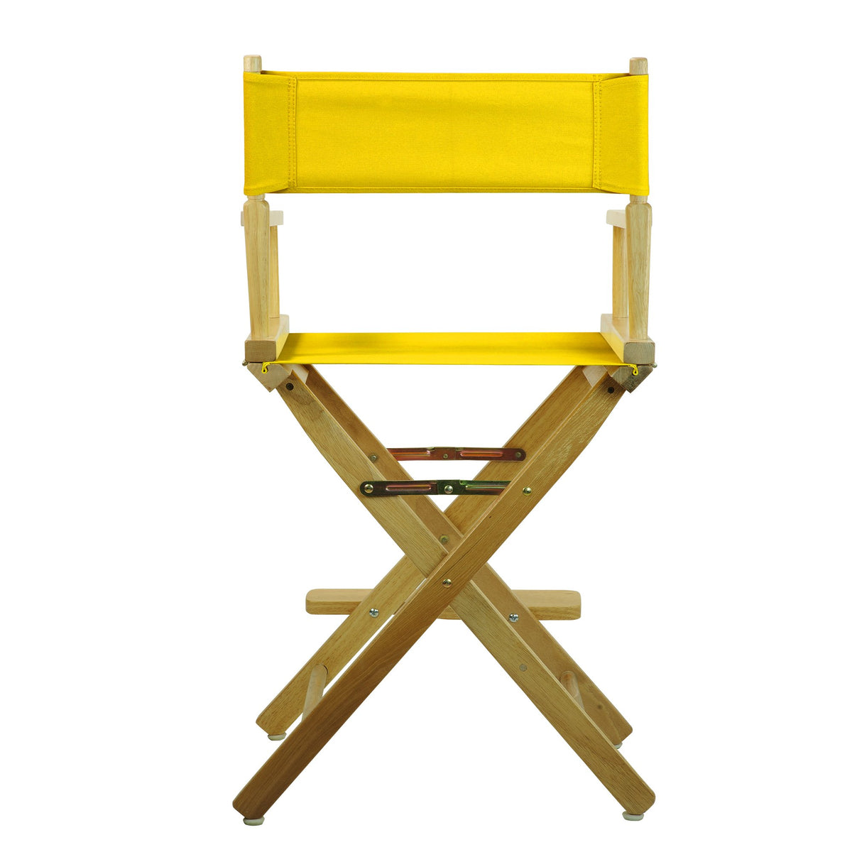 24" Natural Frame-Gold Canvas Director Chair D760