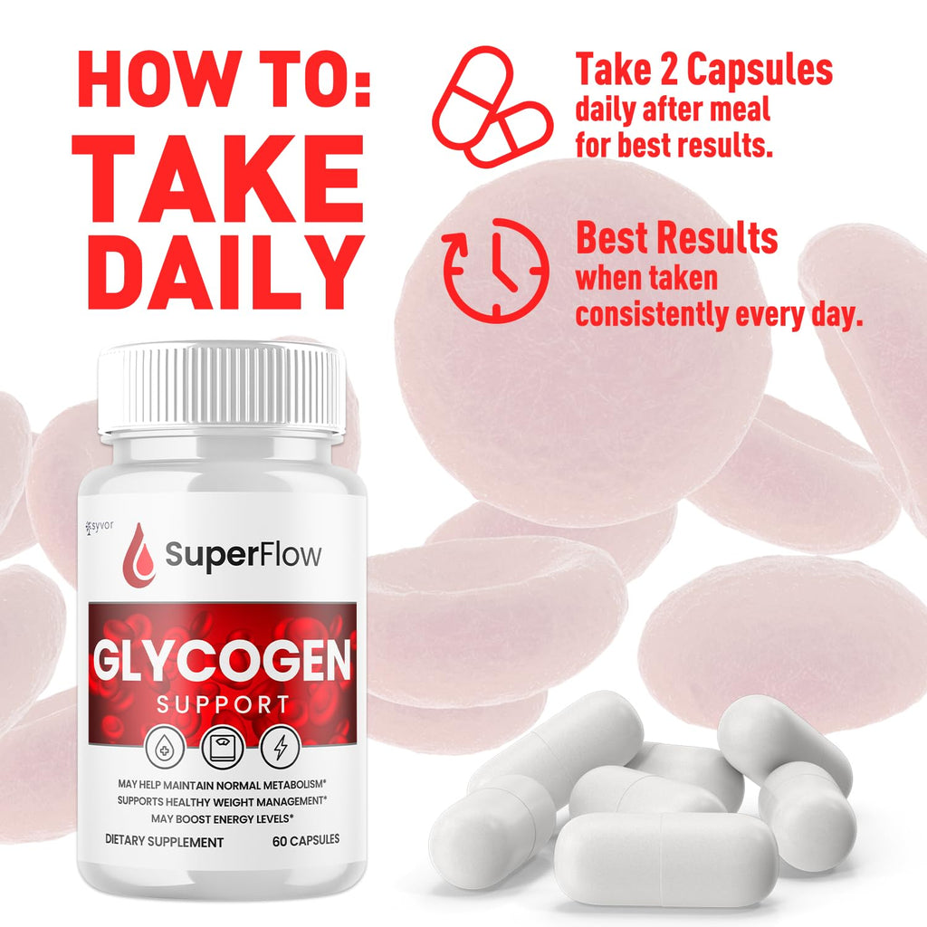 Glycogen Support Supplement Formula 120 Capsules X14520