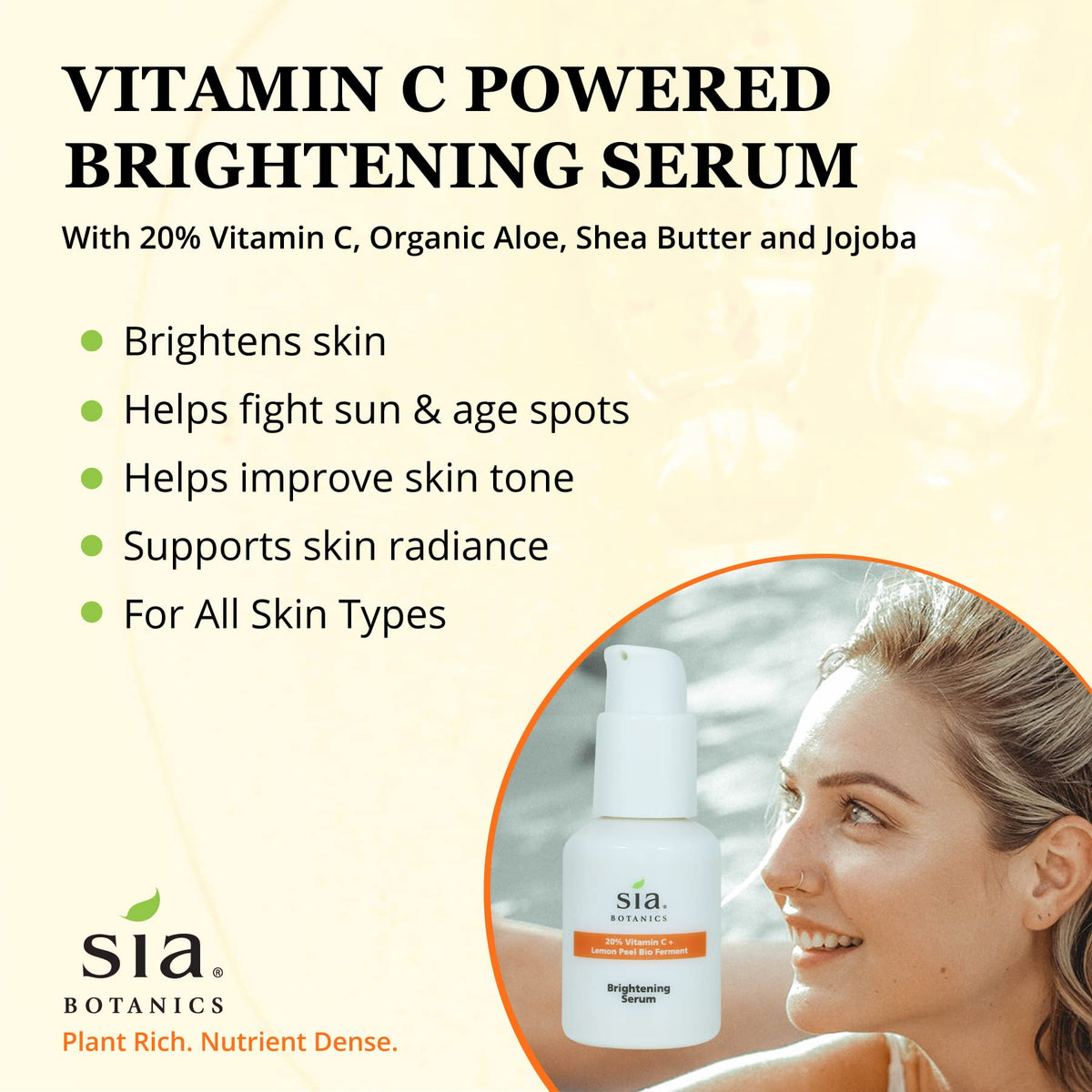 Brightening Face Serum with Vitamin C Z318